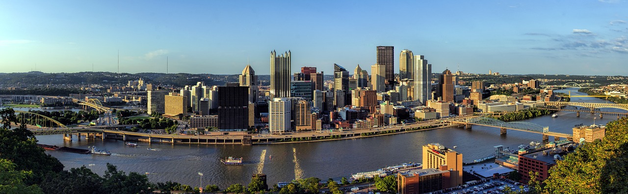 pittsburgh, city, downtown